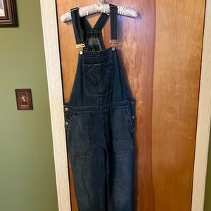 Gap denim overalls size small